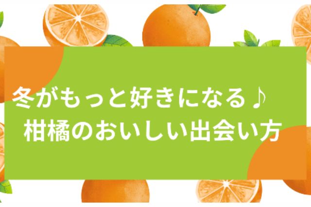  美味しい柑橘の出会い方１